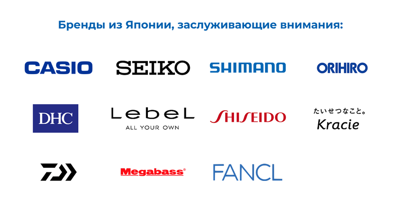 Найбільш популярні бренди для замовлень з Японії (1)